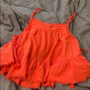 NWOT Aerie CORAL TANK TOP - medium